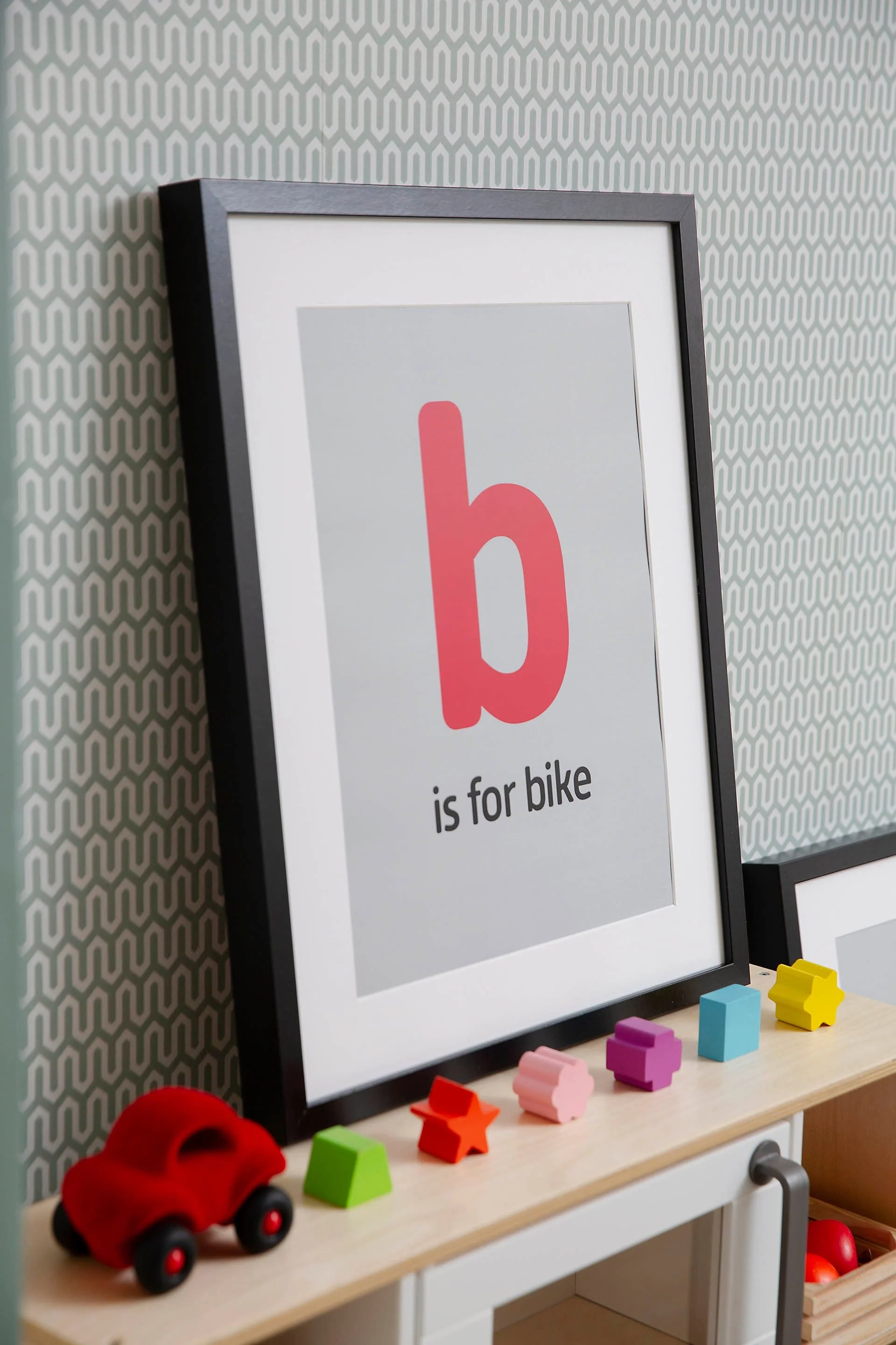 B is for Bike Art Print - Image 3