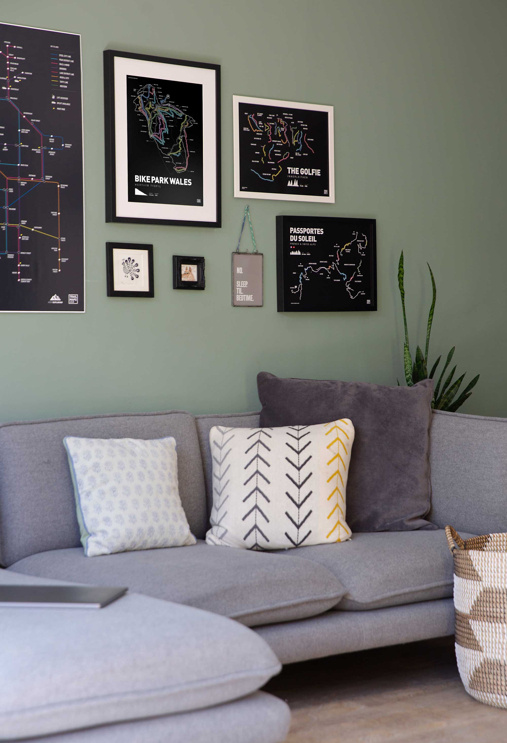 Bike Park Wales Art Print - Image 3