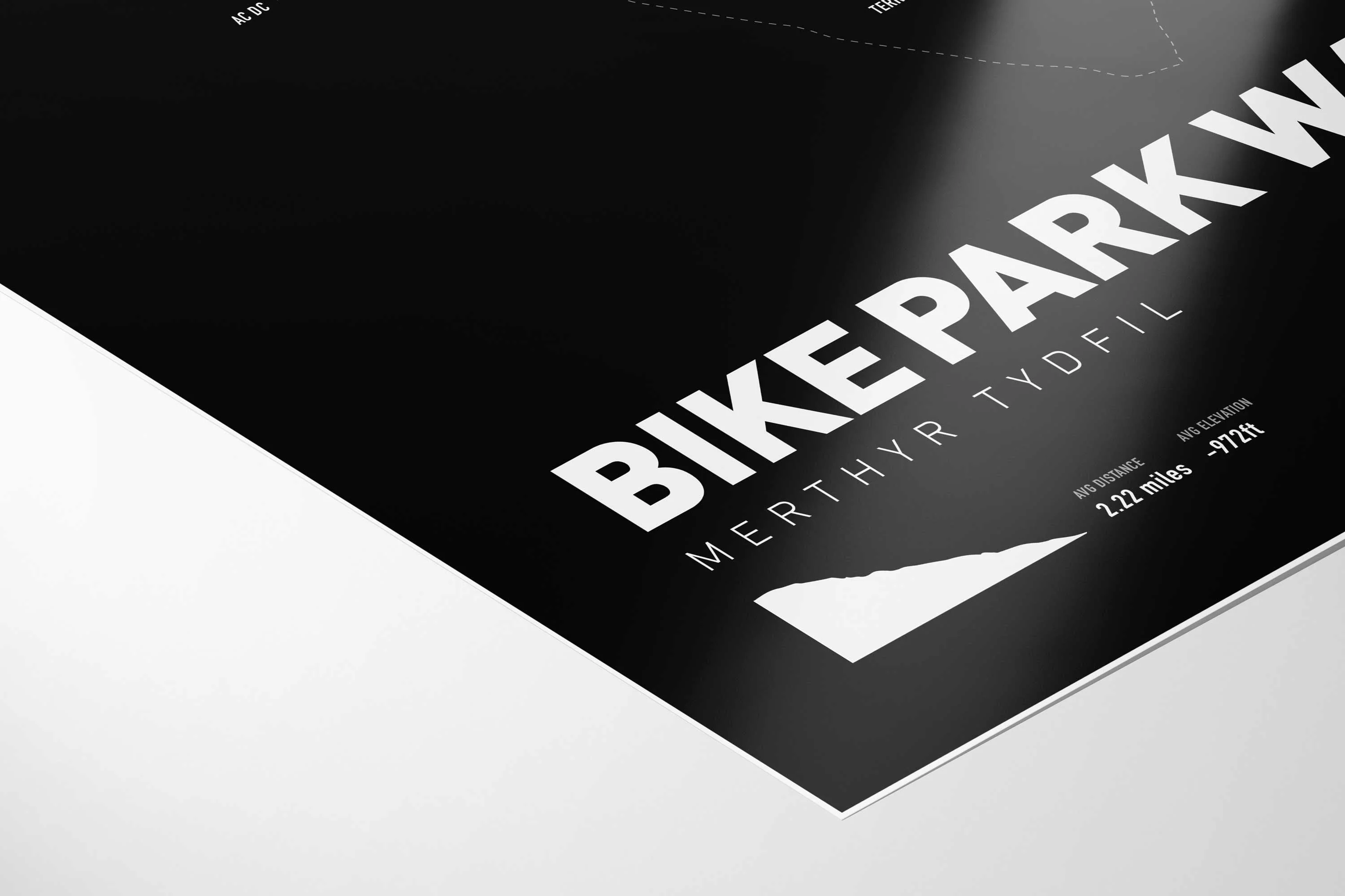 Bike Park Wales Art Print - Image 7