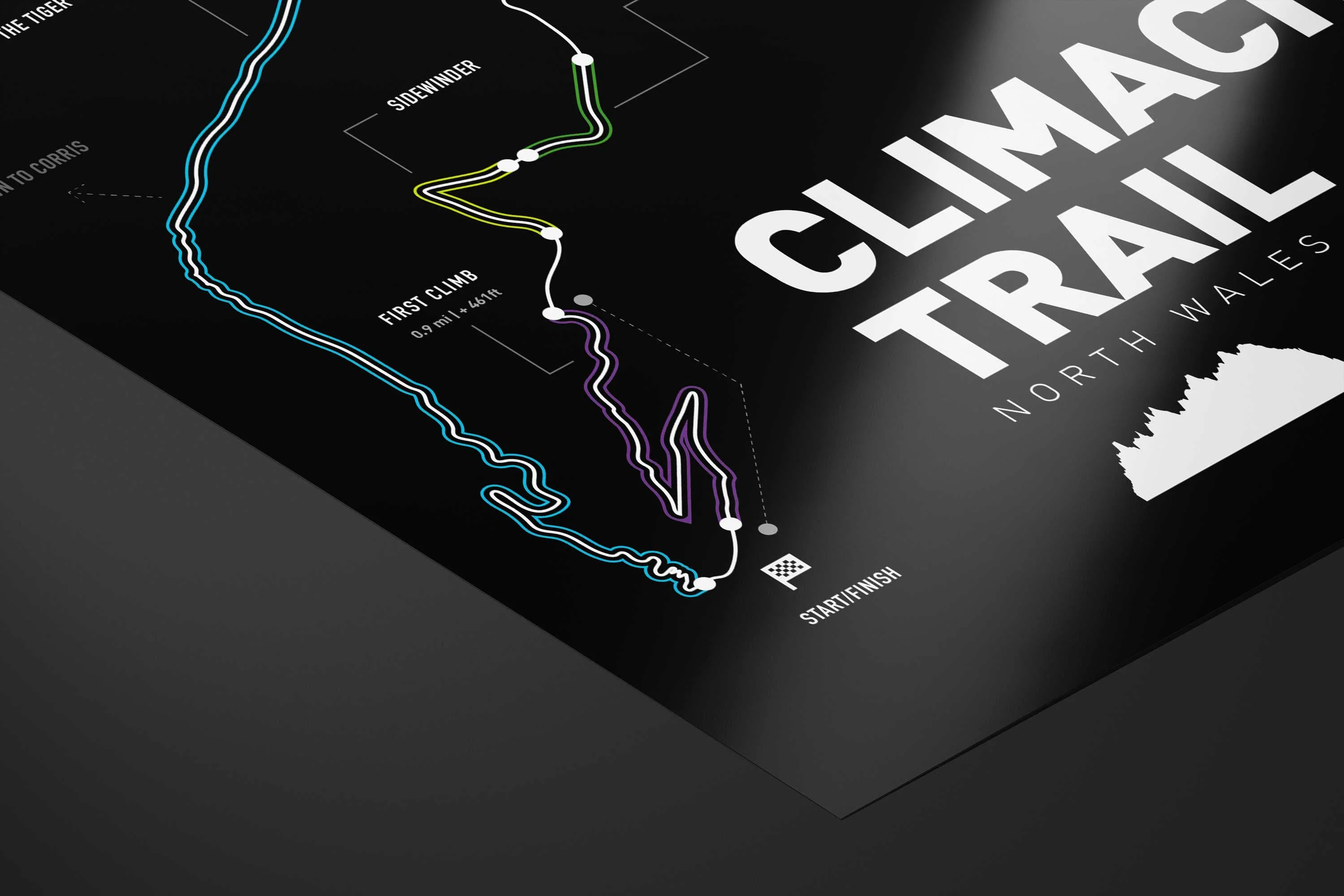 ClimachX Trail Mountain Bike Art Print - Image 5