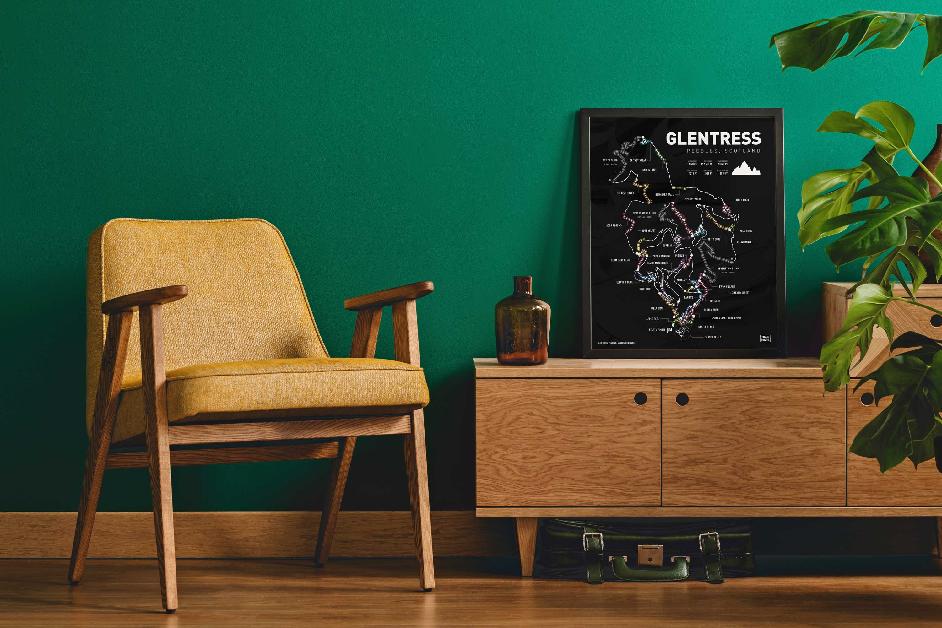 Glentress Art Print - Image 3