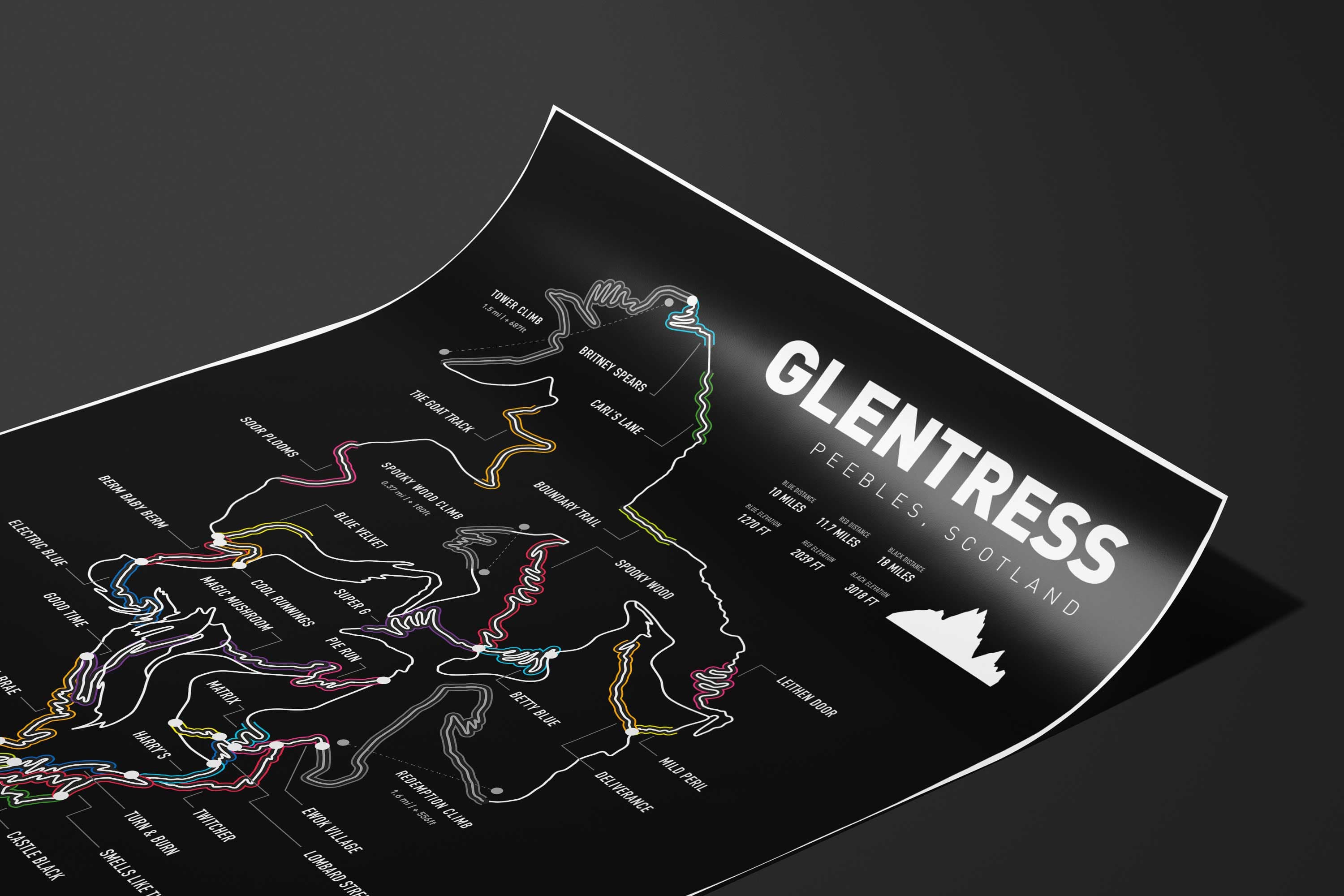 Glentress Art Print - Image 4