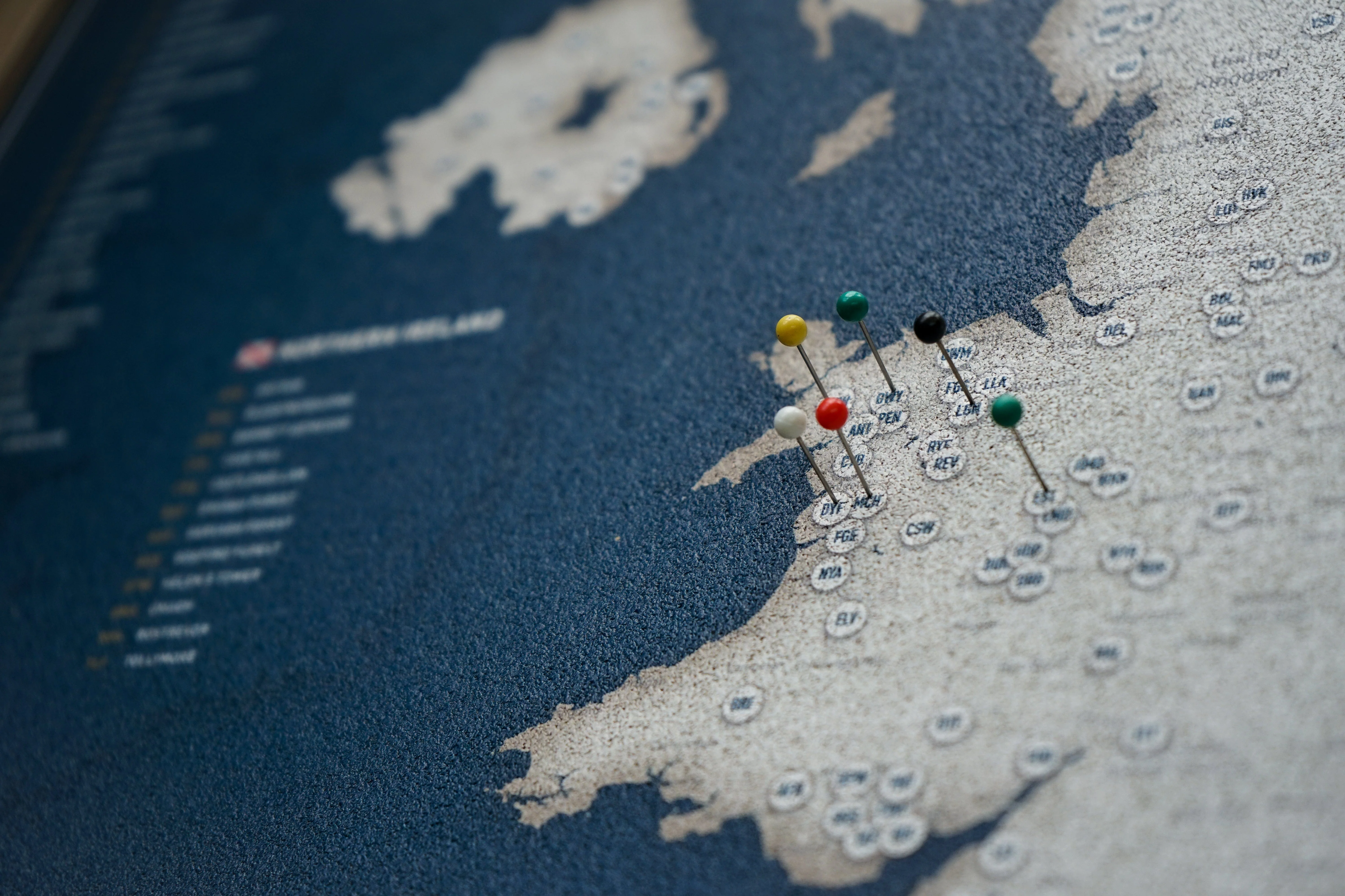 Great British Mountain Biking Push Pin Map - Image 3