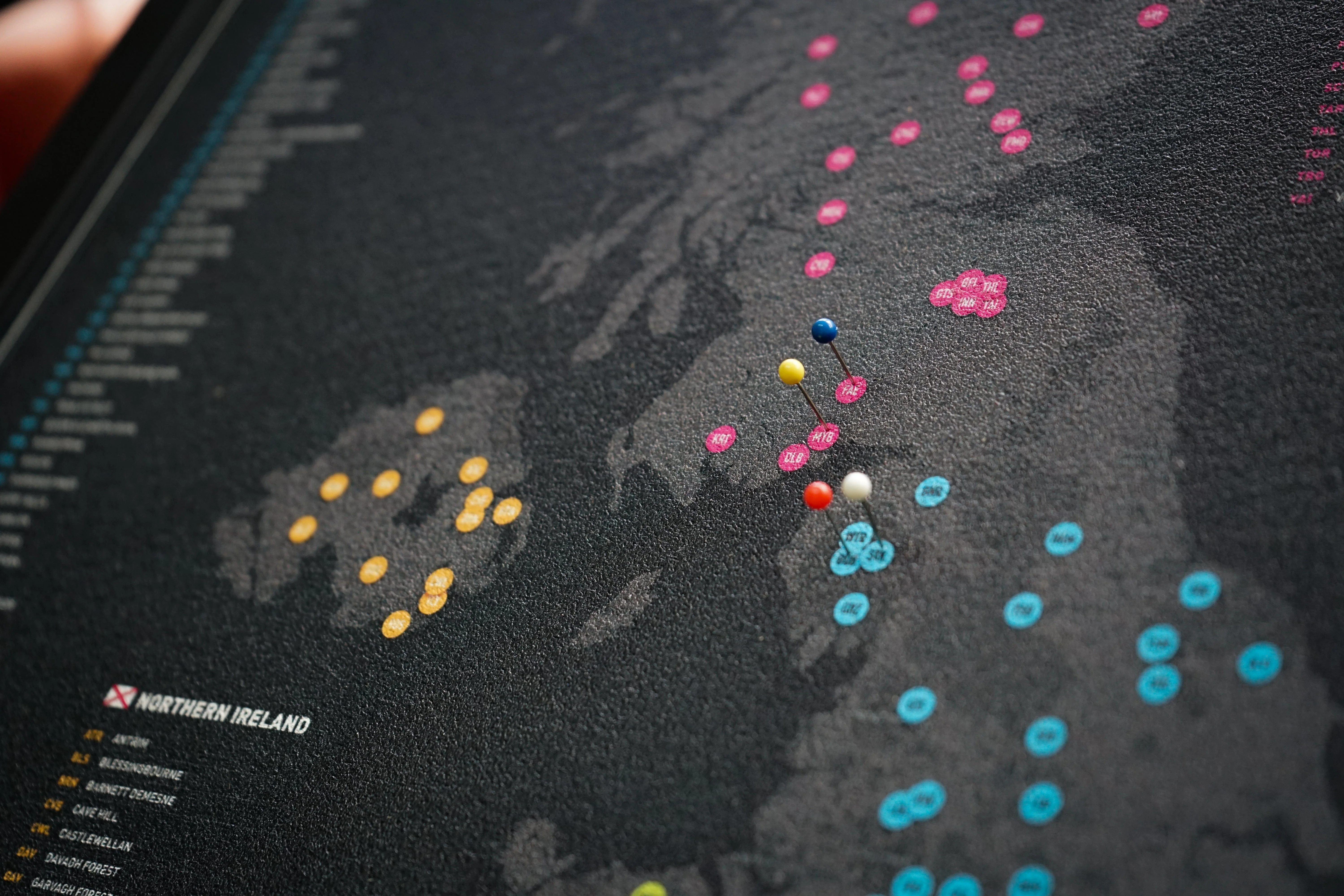 Great British Mountain Biking Push Pin Map - Image 4