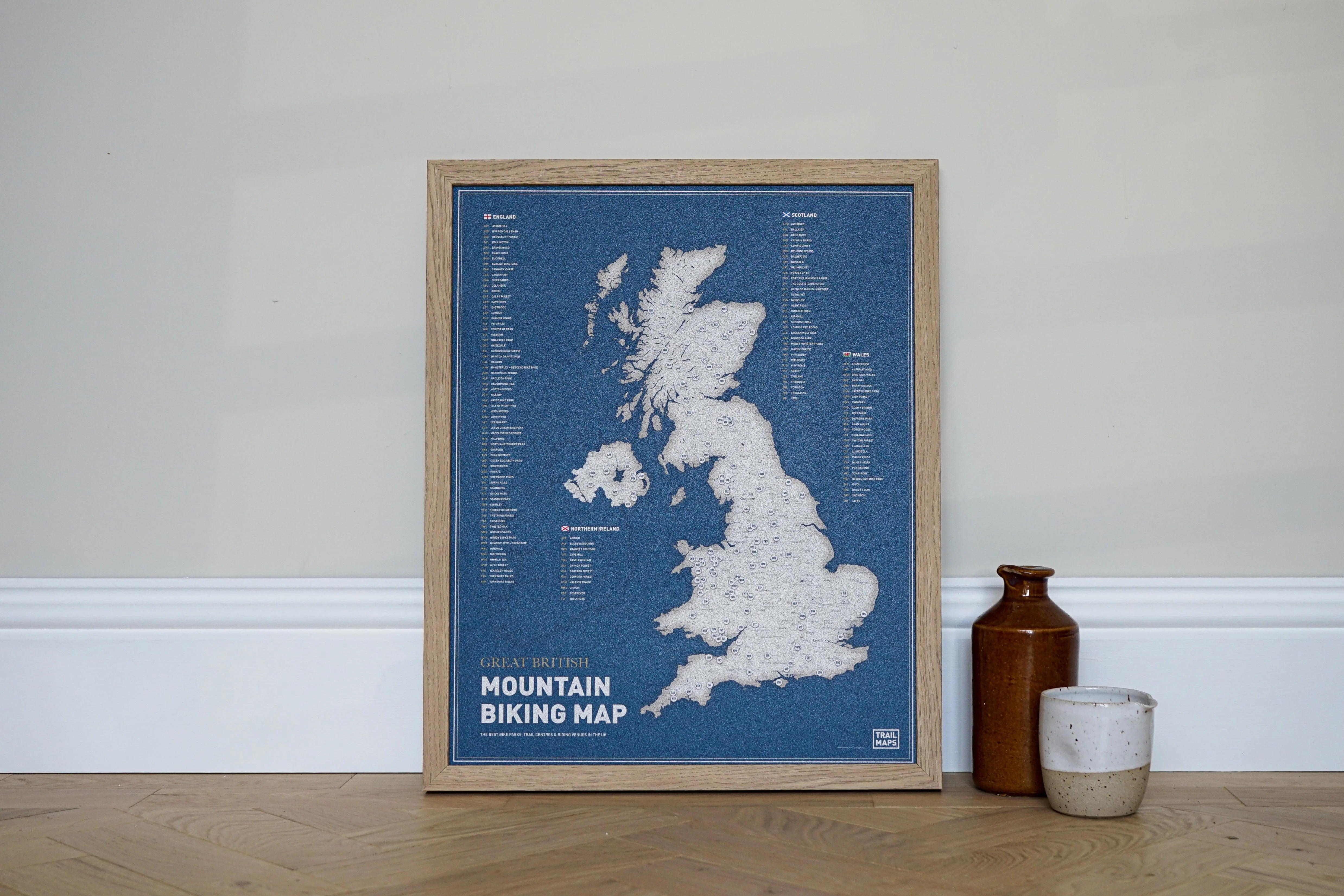 Great British Mountain Biking Push Pin Map - Image 5