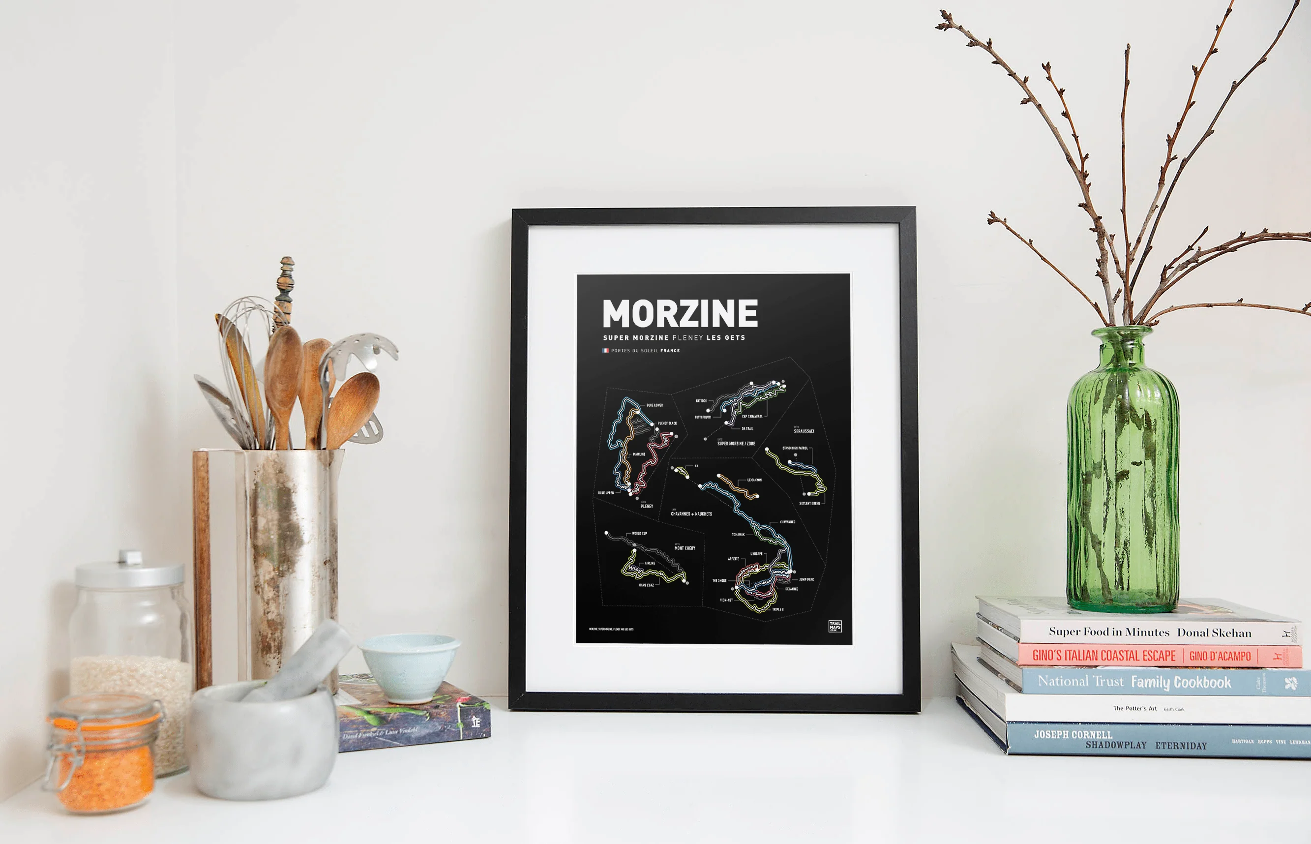 Morzine & Les Gets Art Print - Image 4