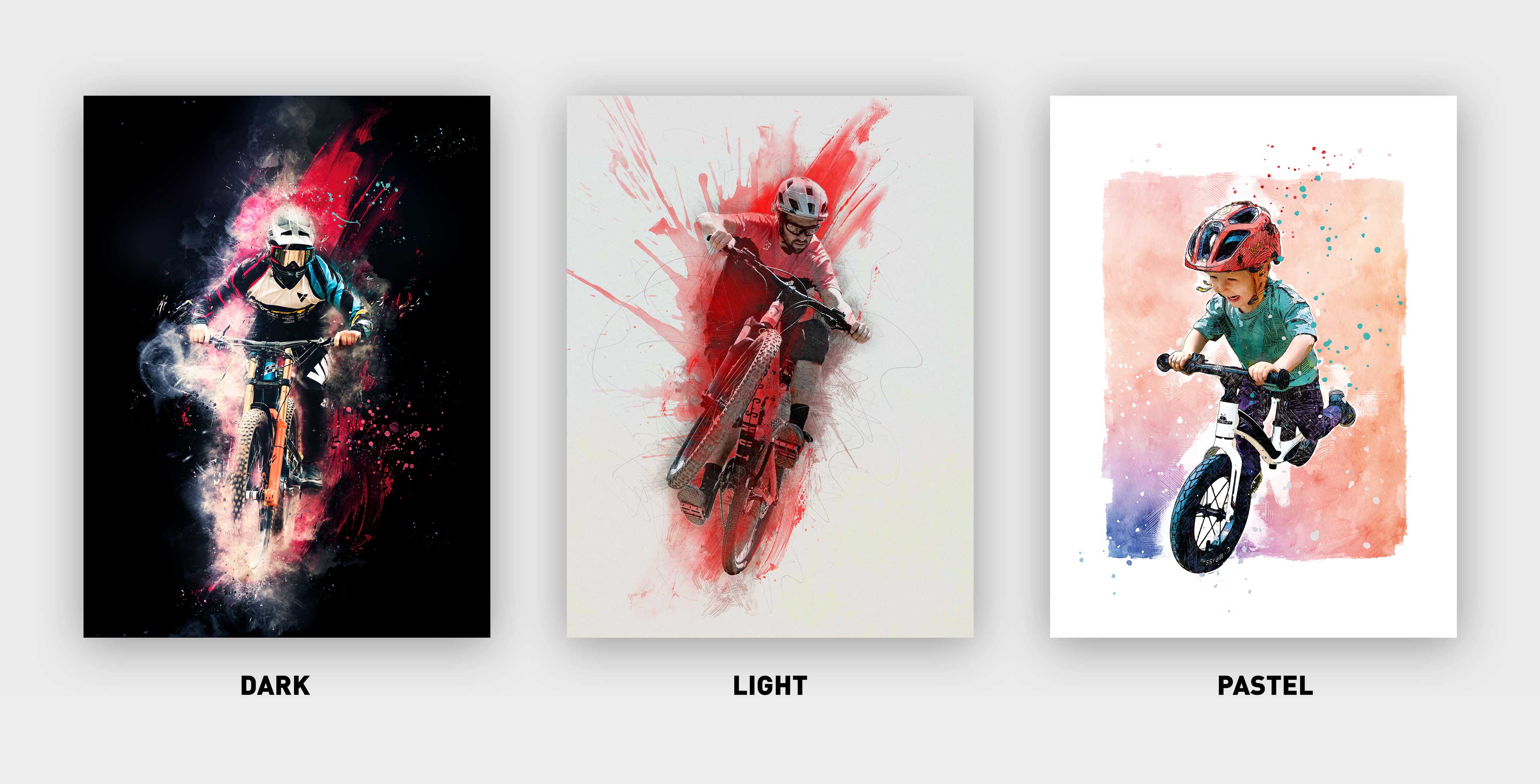 Snowboard or Ski Photo Retouch Artwork - Image 7