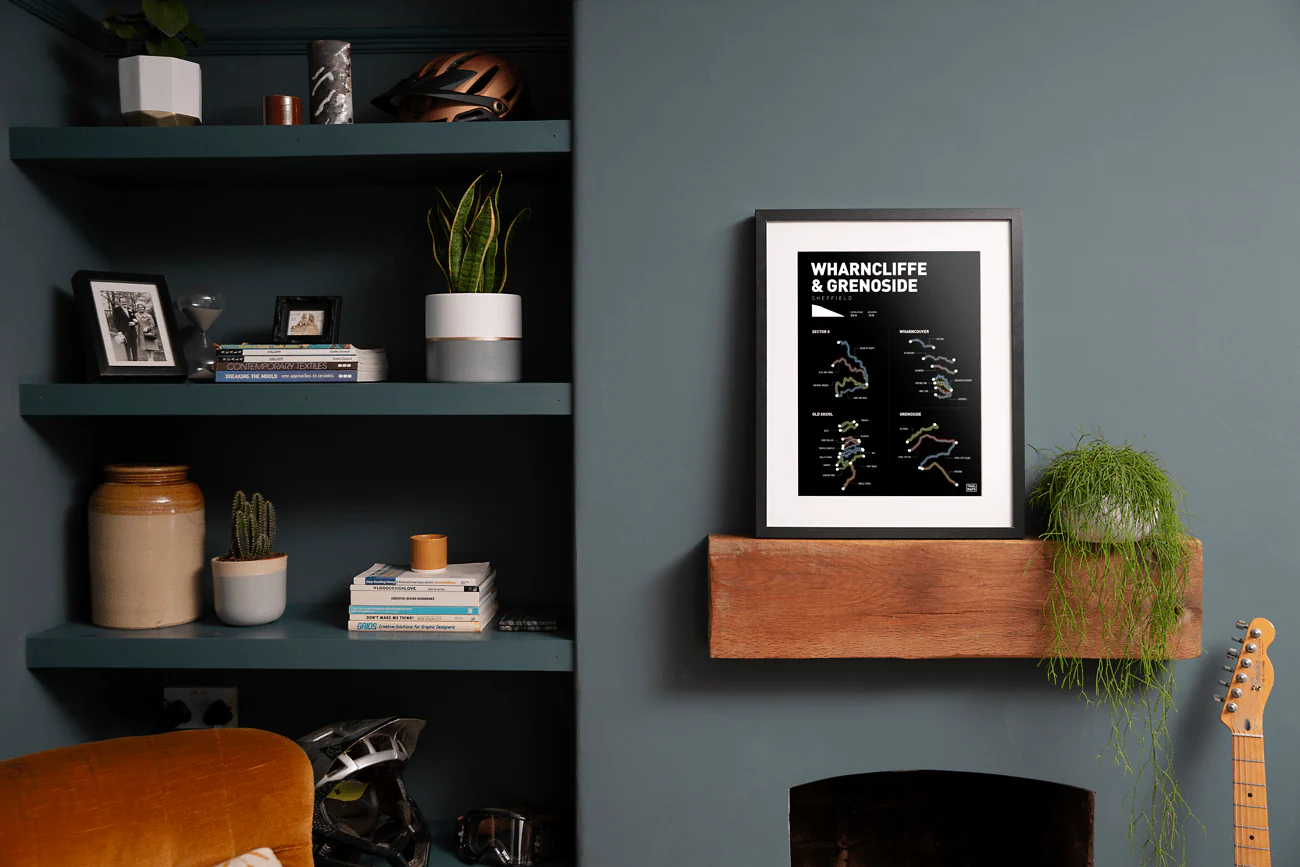 Wharncliffe and Grenoside Art Print - Image 3