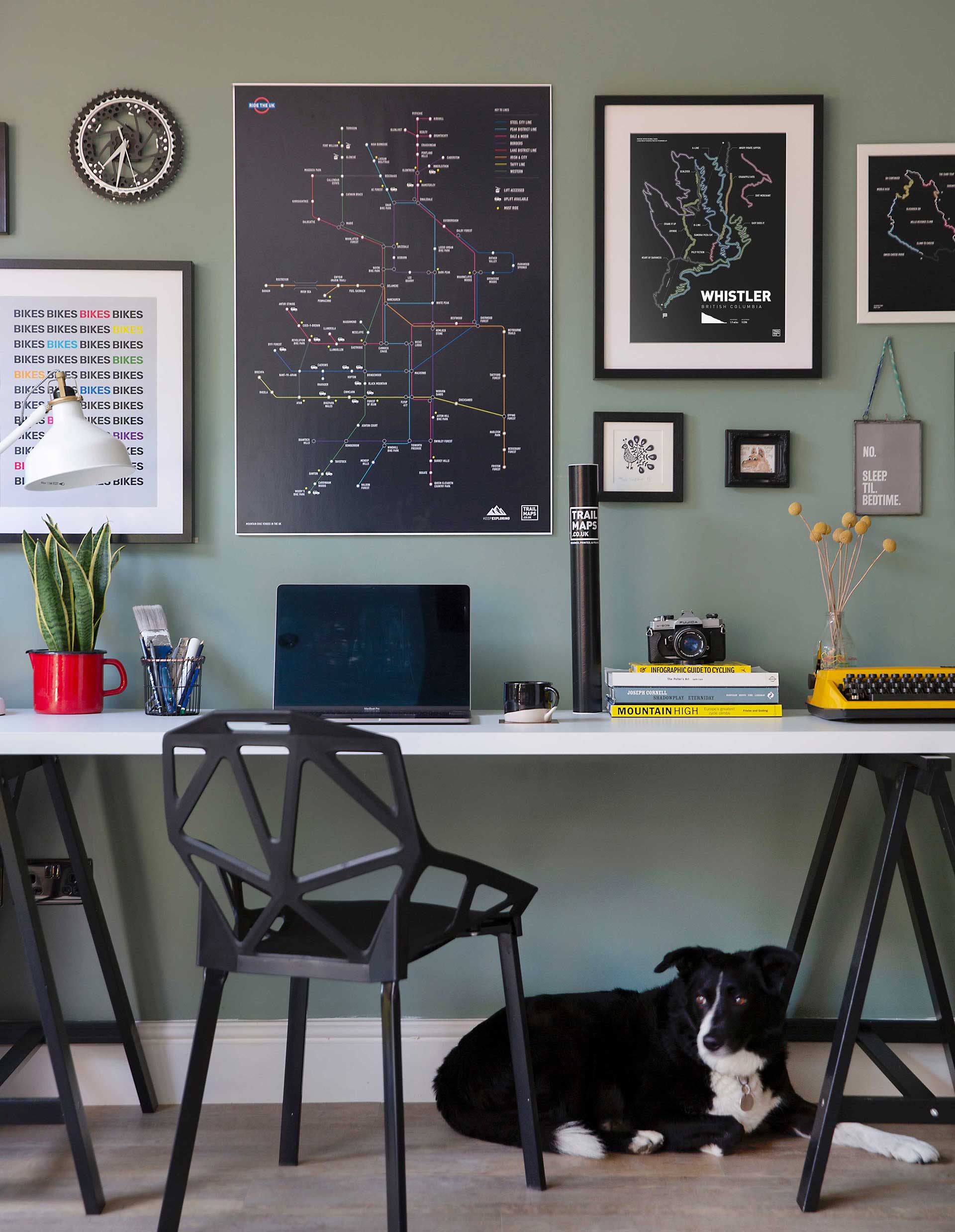 Whistler Bike Park Art Print - Image 4