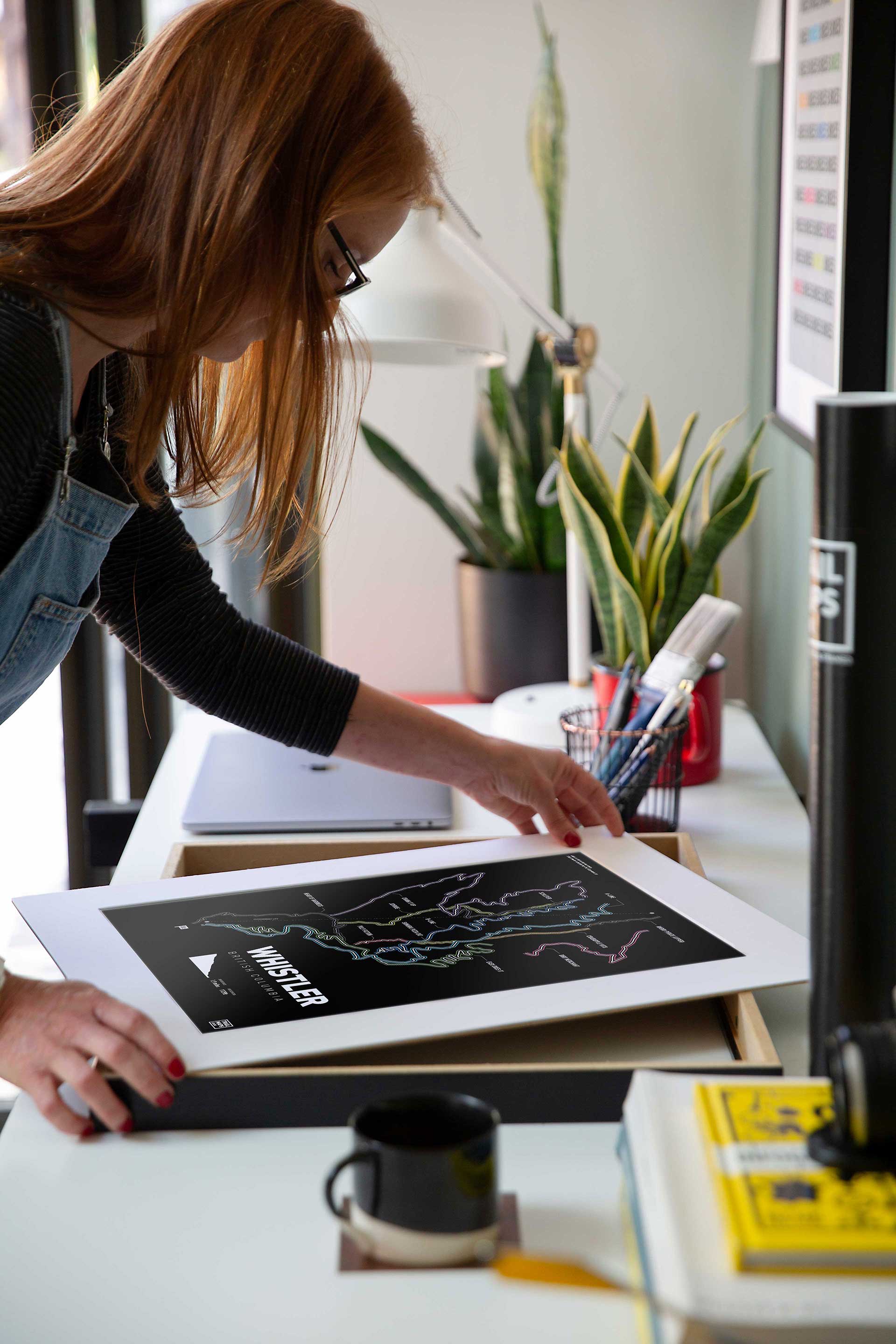 Whistler Bike Park Art Print - Image 5