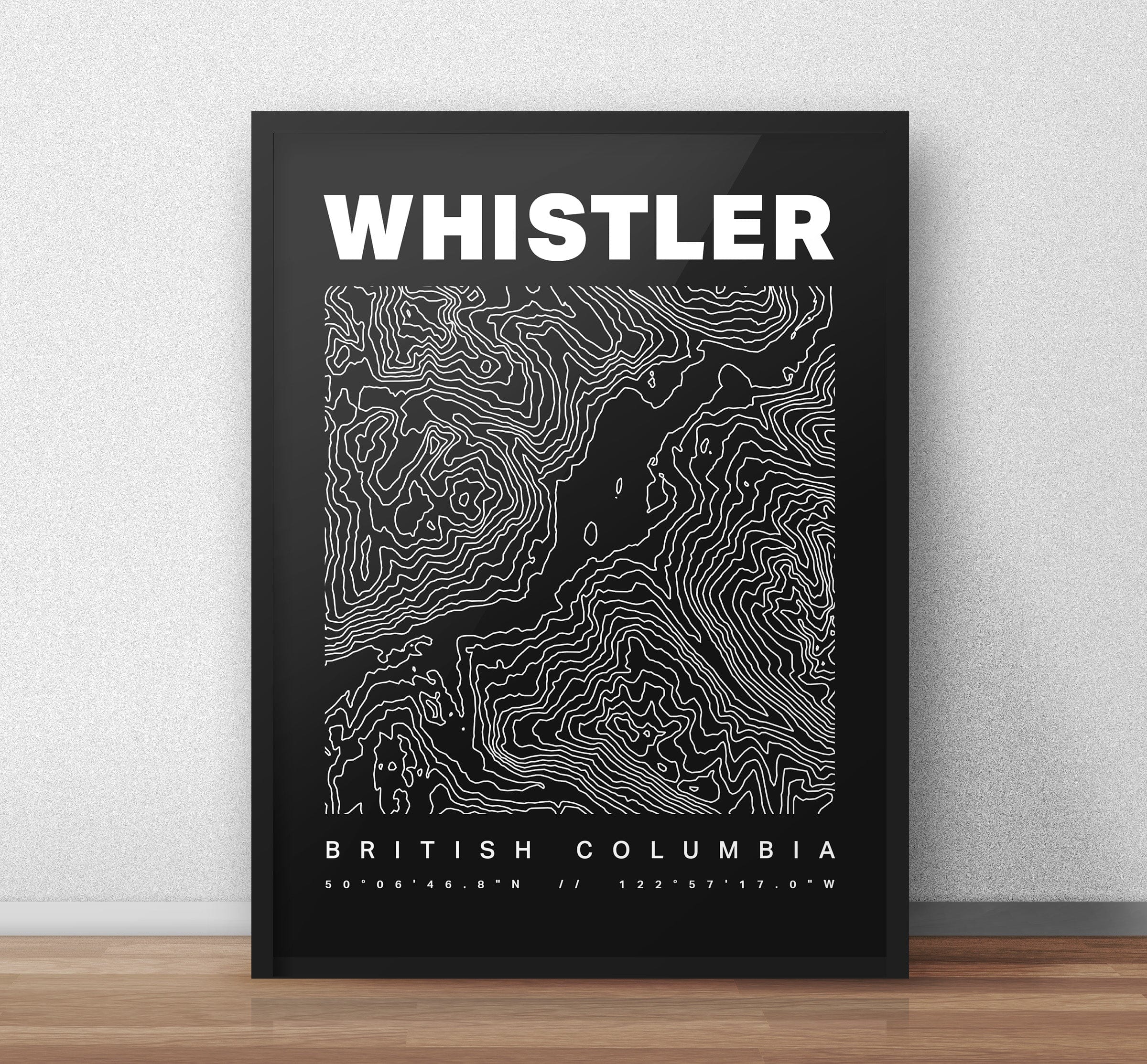 Whistler Contours Art Print - Image 4
